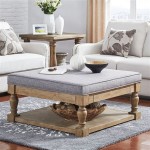 A Guide To Square Upholstered Coffee Tables