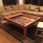 Bring Fun And Style To Your Living Room With A Game Board Coffee Table