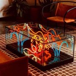 Bringing A Touch Of Neon To Your Living Room With A Neon Coffee Table