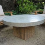 Concrete Outdoor Coffee Tables: A Stylish And Durable Choice