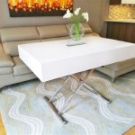 Expandable Coffee Table To Dining Table: A Stylish Solution For Small Spaces