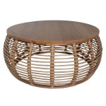Exploring The Benefits Of Round Rattan Coffee Tables