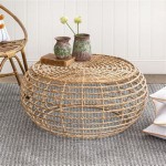How To Choose A Rattan Round Coffee Table