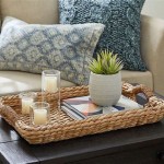 How To Style A Coffee Table With Trays
