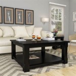 How To Style A Large Square Coffee Table