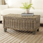 Small Wicker Coffee Tables: A Stylish And Practical Option