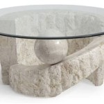 The Advantages Of A Stone And Glass Coffee Table