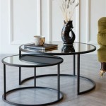 The Beauty And Versatility Of Glass Nesting Coffee Tables