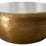 The Beauty Of Brass Drum Coffee Tables