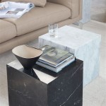 The Beauty Of Marble Plinth Coffee Tables