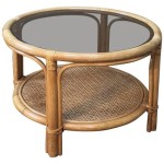 The Benefits Of A Rattan Glass Top Coffee Table