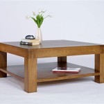 The Benefits Of Owning A Square Oak Coffee Table