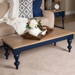 The Versatile Navy Blue Coffee Table