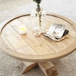 The Versatility Of Round Coffee Table Farmhouse