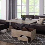 Transform Your Coffee Table Into A Dining Table