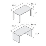 What Is The Standard Size For A Coffee Table?